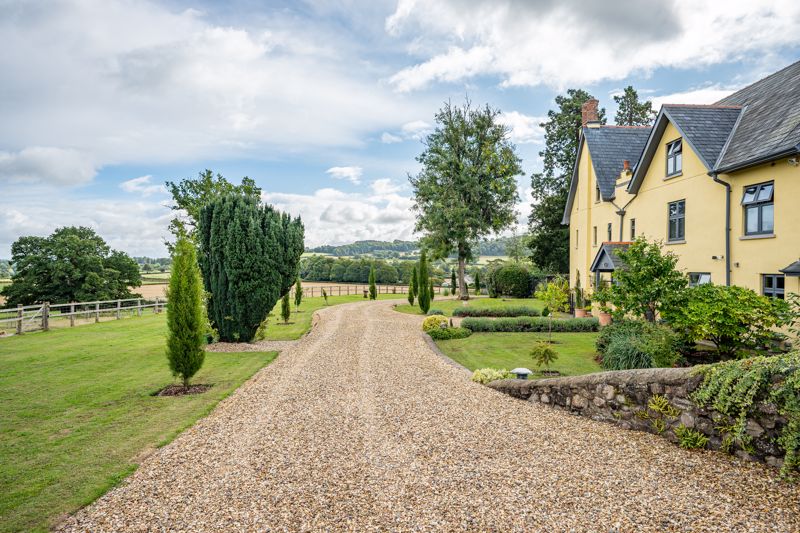 Driveway and Garden- click for photo gallery